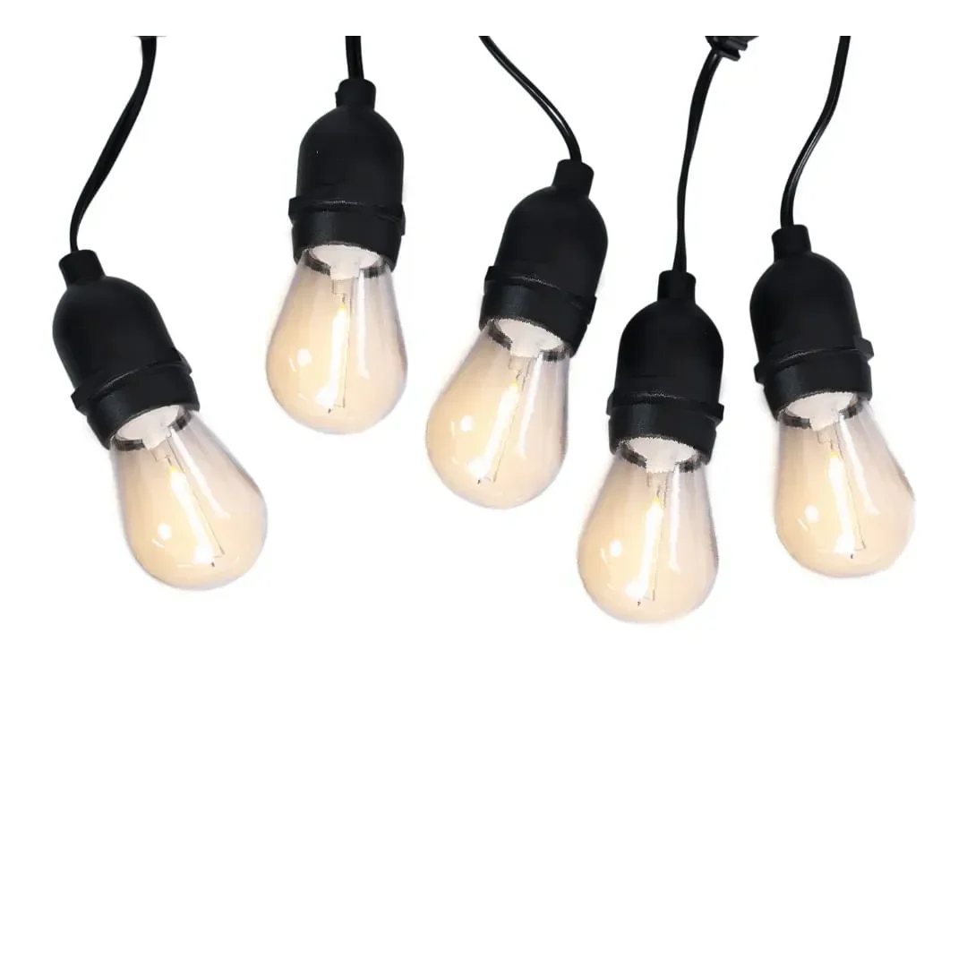GUIRNALDA LED GOTA 12 FOCOS LUZ CALIDA 7M PARA EXTERIOR ORANGE5