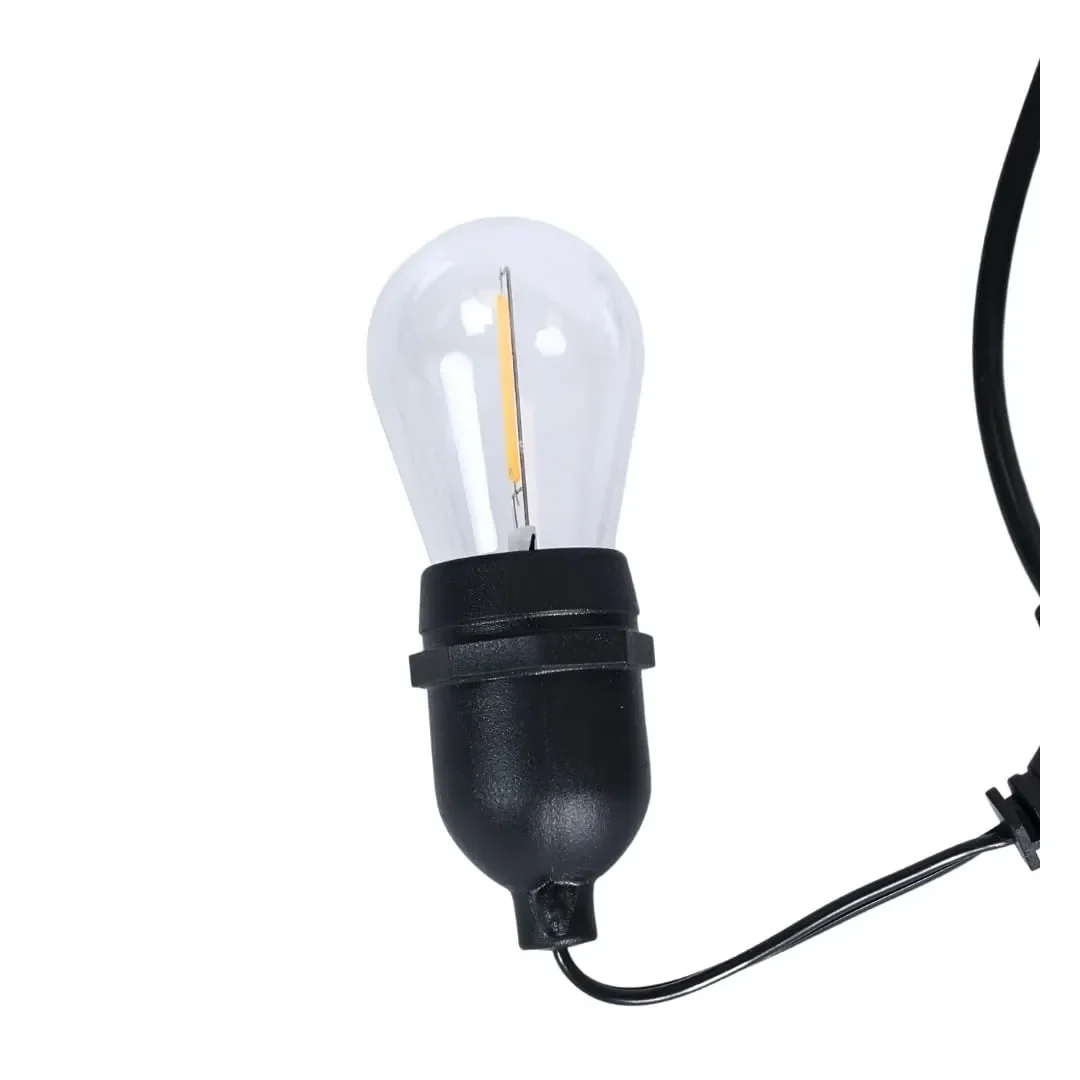 GUIRNALDA LED GOTA 12 FOCOS LUZ CALIDA 7M PARA EXTERIOR ORANGE6