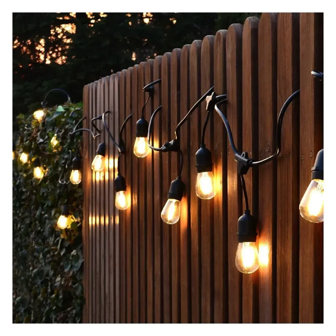 GUIRNALDA LED GOTA 12 FOCOS LUZ CALIDA 7M PARA EXTERIOR ORANGE10