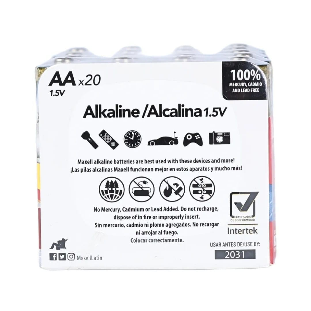 PILAS PACK X 20 AA MAXELL2