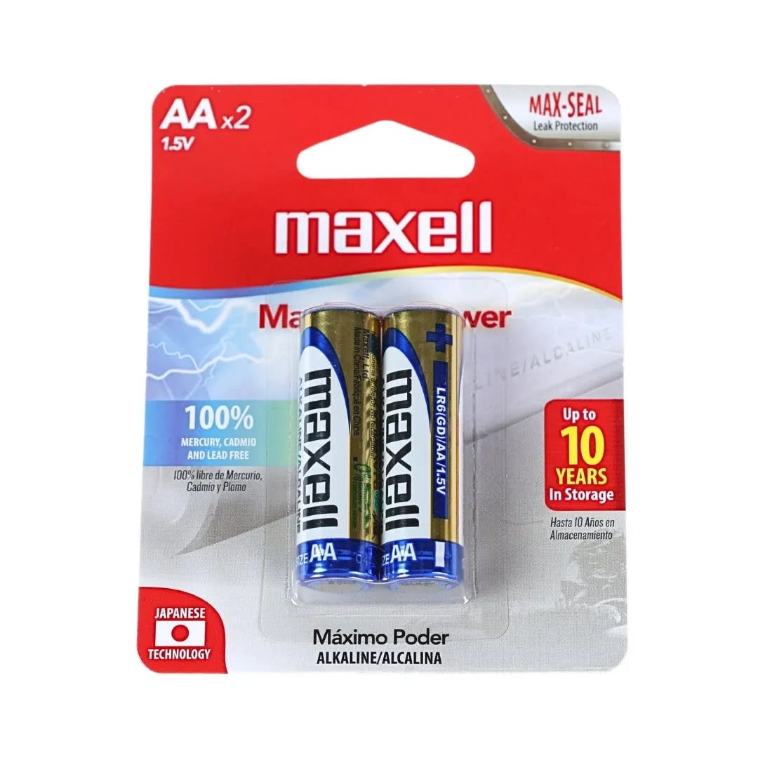 PILAS PACK X 2 AA MAXELL1
