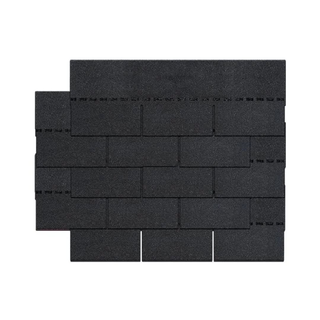 TEJAS ASFALTICAS NEGRO X 3 METROS MATHIESEN