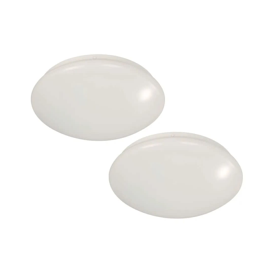 PACK DE 2 PLAFONES LED 12W LUZ FRIA BLANCO IKELITE