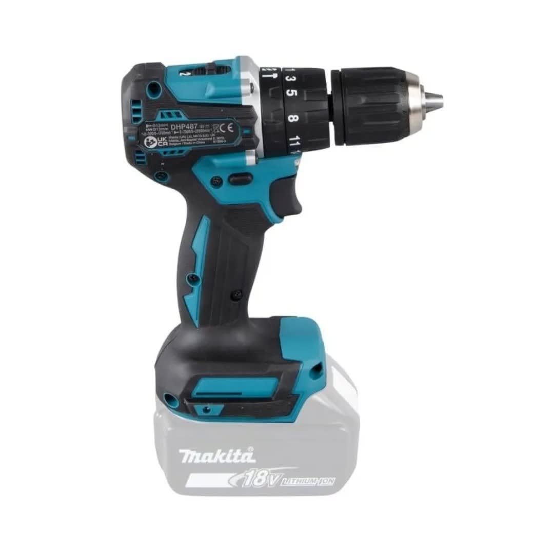 TALADRO PERCUTOR 1/2'' 18V LXT 40NM DHP487Z MAKITA1