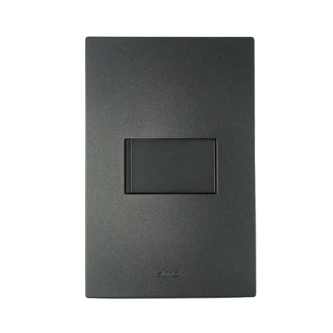 INTERRUPTOR SIMPLE S220 GRAFITO SIMON1