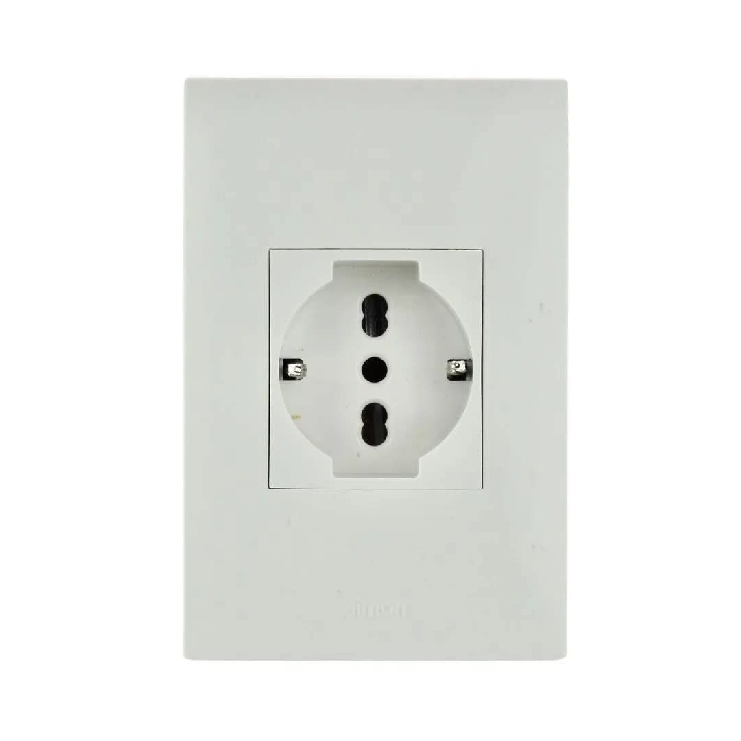 TOMACORRIENTE S220 BLANCO DE POLICARBONATO 16A 220V SIMON