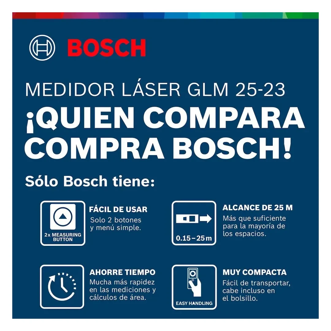 MEDIDOR LASER GLM 25-23 BOSCH2