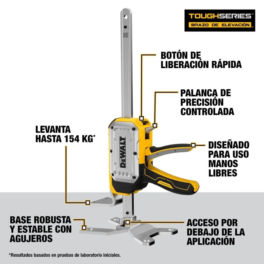 BRAZO DE ELEVACION TOUGHSERIES MODELO DWHT83550 DE ACERO6