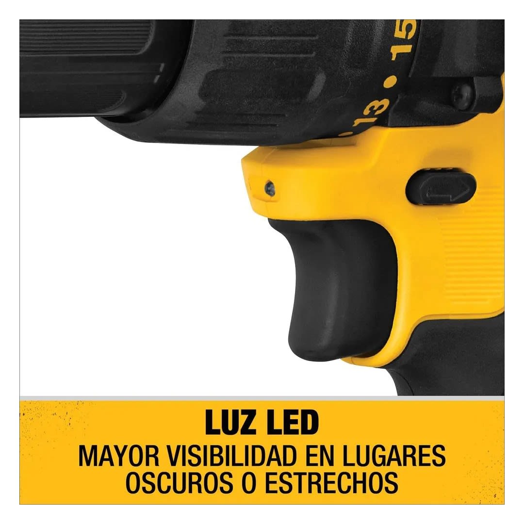 TALADRO PERCUTOR 1/2'' + ATORNILLADOR DE IMPACTO 1/4'' BRUSHLESS DEWALT3
