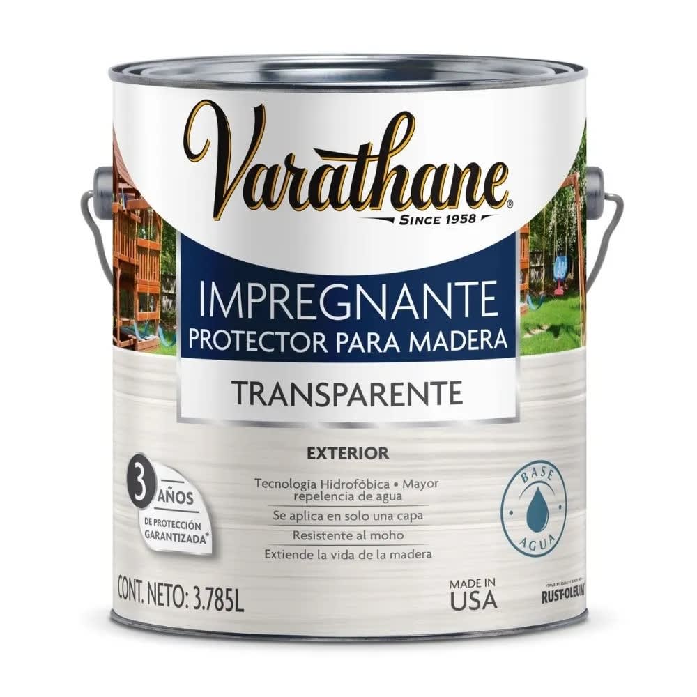 IMPREGNANTE PARA MADERA TRANSPARENTE 3.7L VARATHANE1