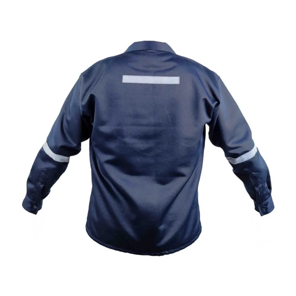 CAMISA DE TRABAJO DRILL TEC AZUL NARANJA TALLA L WERKEN4