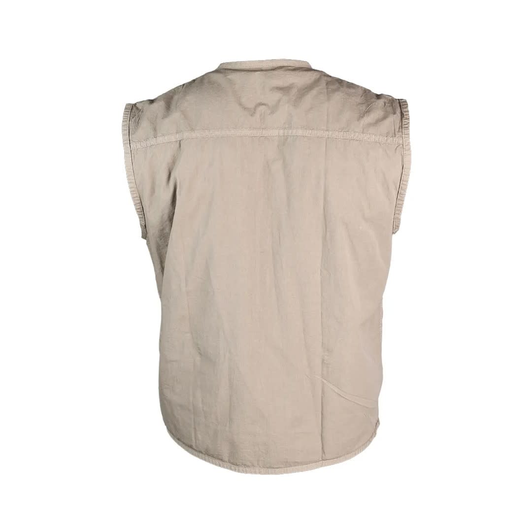 CHALECO DE TRABAJO DRILL BEIGE TALLA M WERKEN1