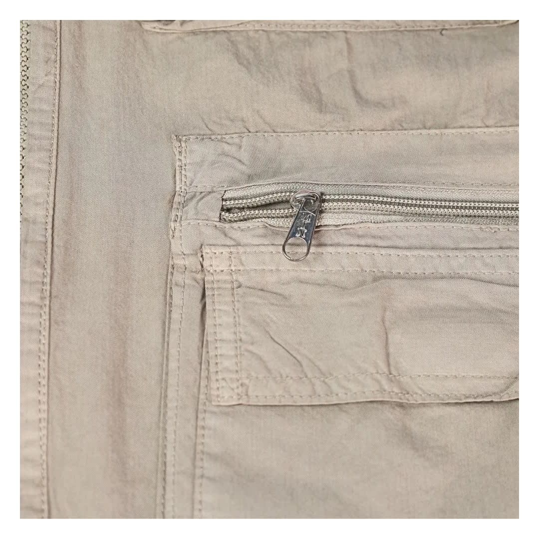 CHALECO DE TRABAJO LIGERO PAPER TOUCH BEIGE TALLA M WERKEN6