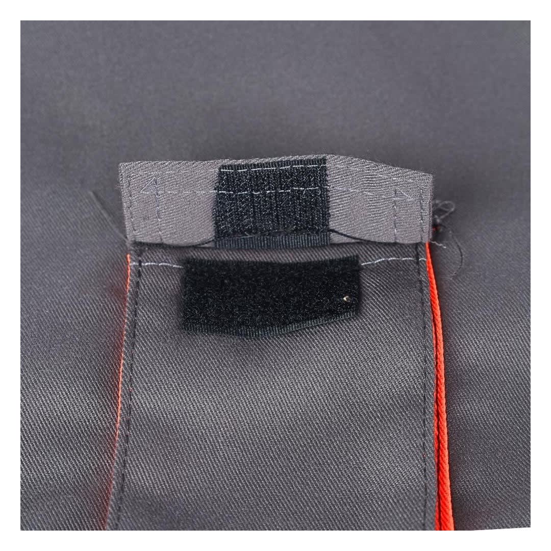 PANTALON DE TRABAJO DRILL TEC PLOMO NARANJA MULTIBOLSILLO TALLA L WERKEN5