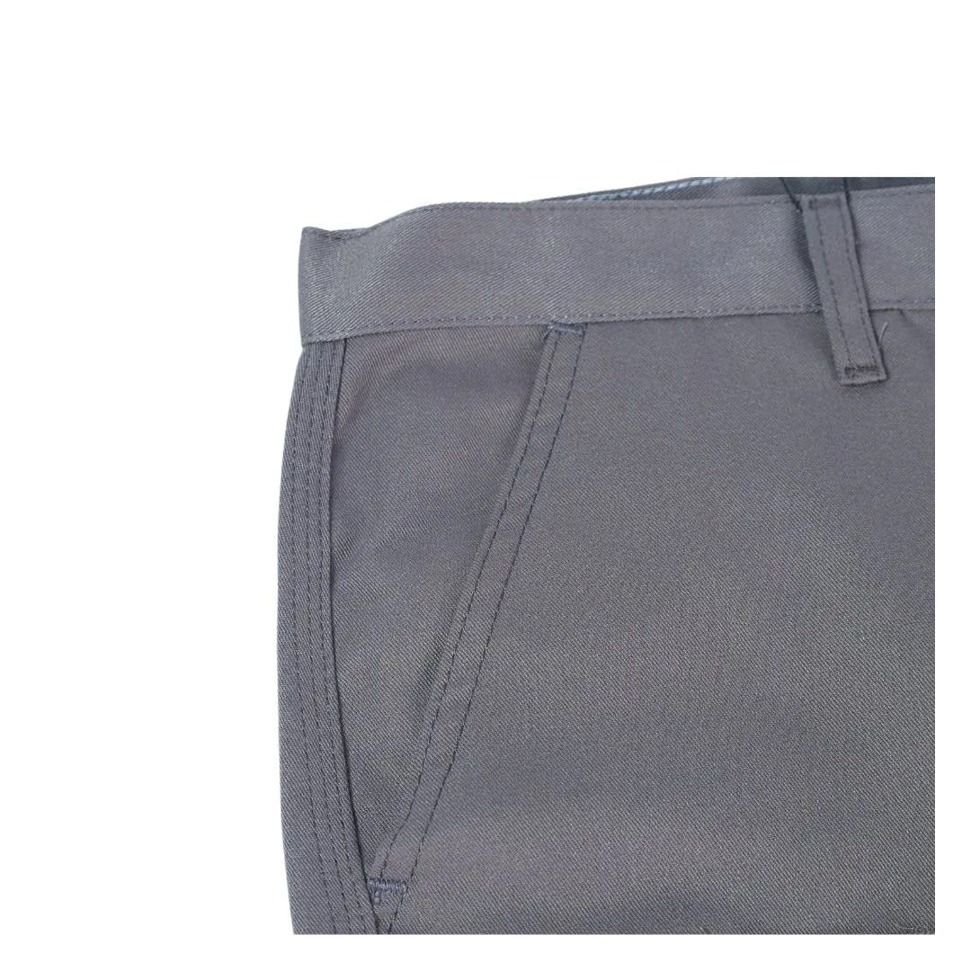 PANTALON DE TRABAJO DRILL TEC PLOMO NARANJA MULTIBOLSILLO TALLA L WERKEN6