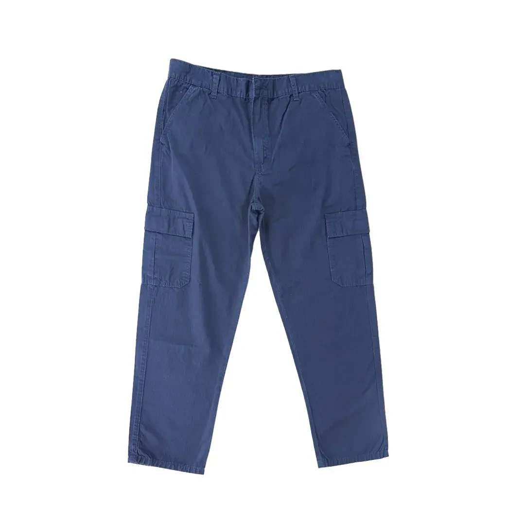 PANTALON DE TRABAJO DRILL RIPSTOP TACTICO MULTIBOLSILLO AZUL TALLA L WERKEN