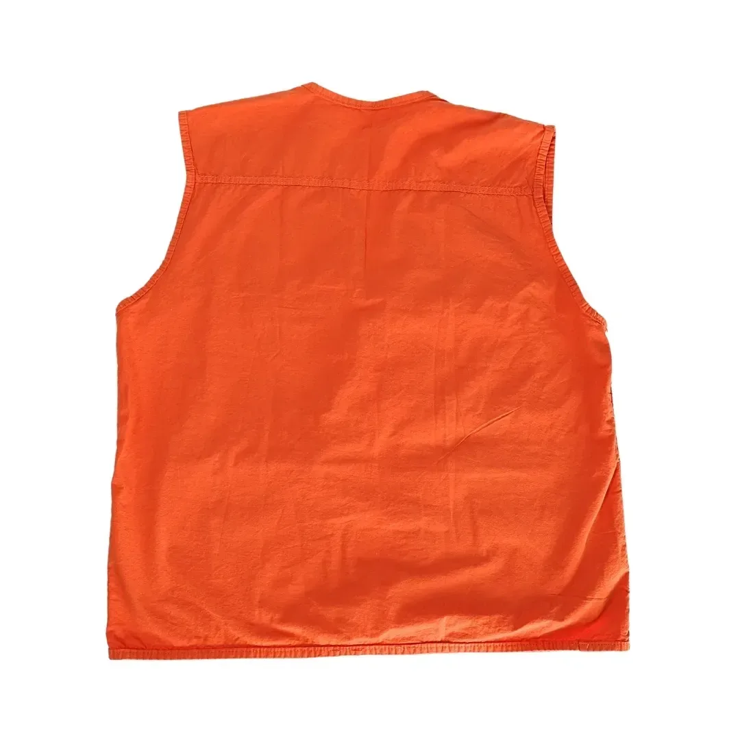 CHALECO DE TRABAJO DRILL TALLA L NARANJA LIGERO PAPER TOUCH WERKEN4