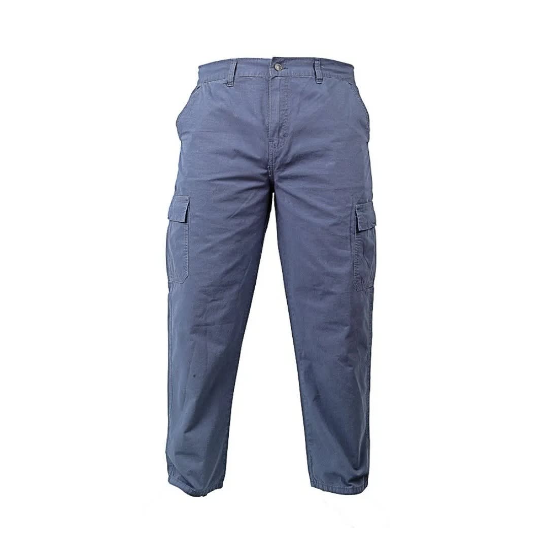 PANTALON DE TRABAJO DRILL RIPSTOP TACTICO MULTIBOLSILLO PLOMO - TALLA XL WERKEN2