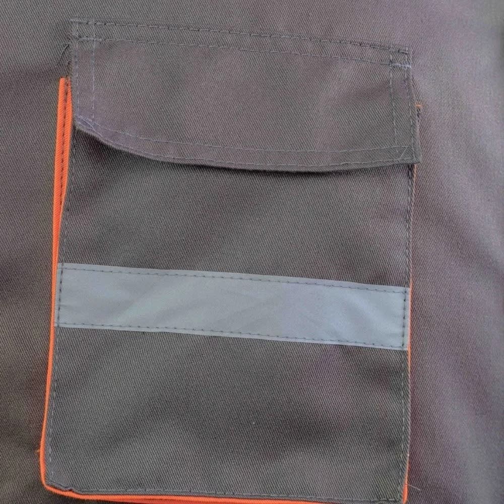 CAMISA DE TRABAJO DRILL TEC PLOMO NARANJA TALLA M WERKEN2