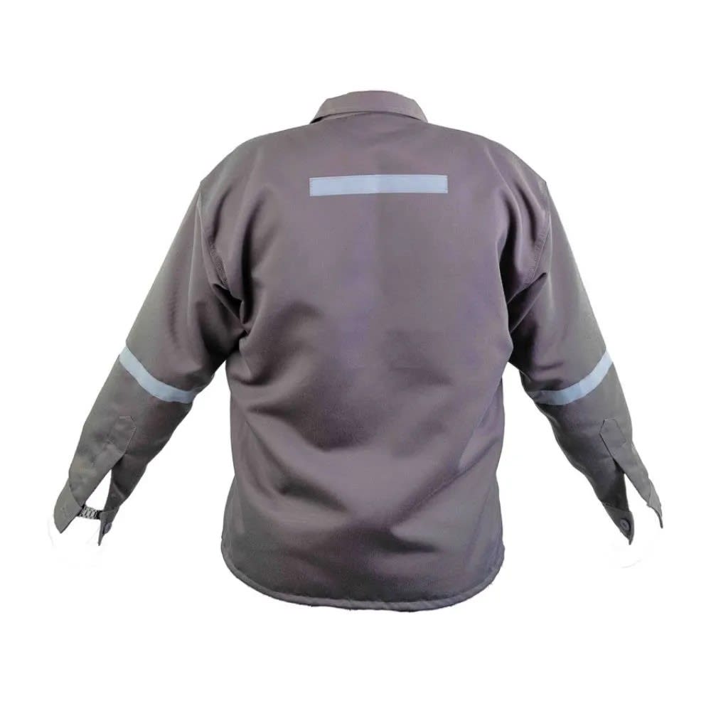 CAMISA DE TRABAJO DRILL TEC PLOMO NARANJA - TALLA M WERKEN5