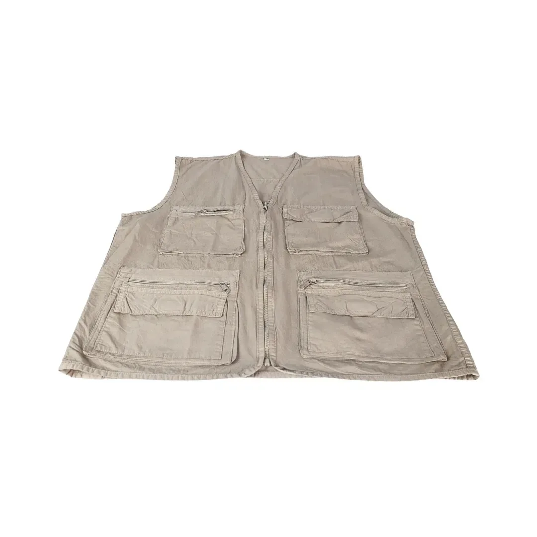 CHALECO DE TRABAJO PAPER TOUCH BEIGE TALLA L WERKEN4