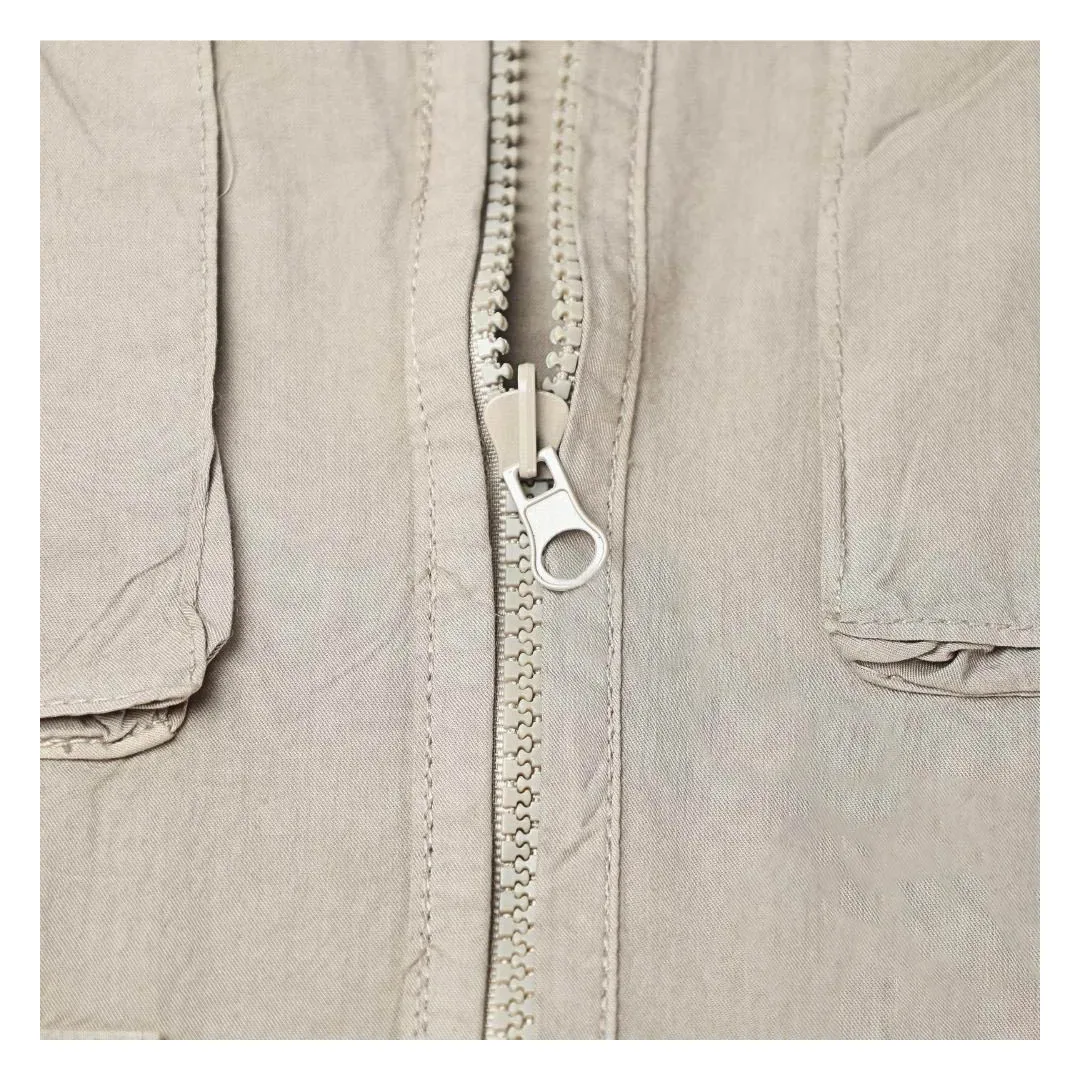 CHALECO DE TRABAJO PAPER TOUCH BEIGE TALLA L WERKEN9