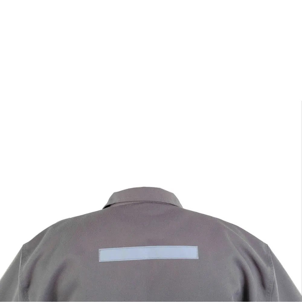 CAMISA DE TRABAJO DRILL TEC PLOMO NARANJA - TALLA L WERKEN3