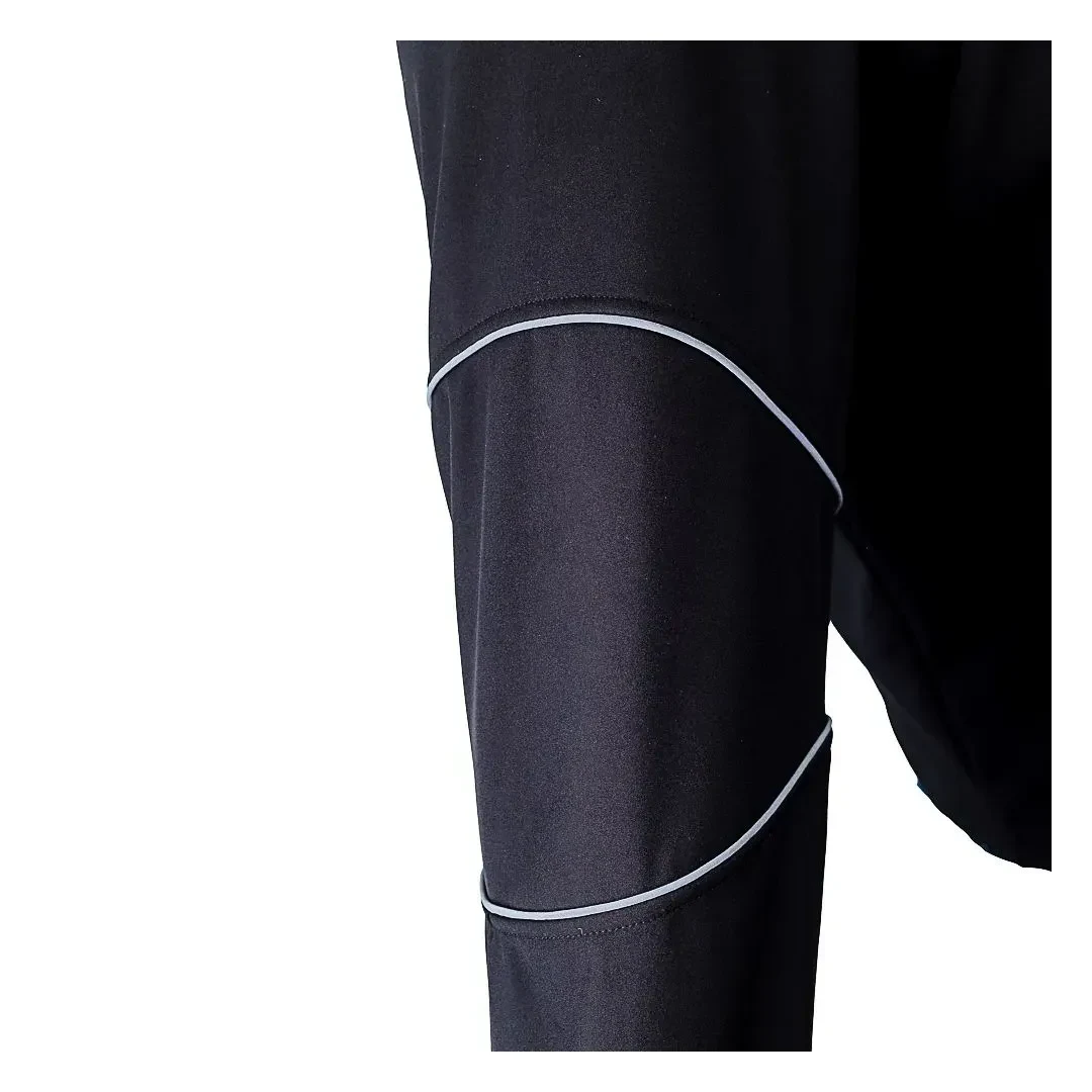 CASACA DE TRABAJO DRILL SOFTSHELL REFLECTIVA TALLA L NEGRO WERKEN4