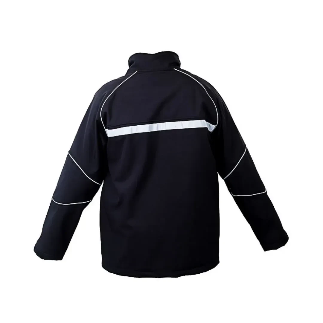 CASACA DE TRABAJO DRILL SOFTSHELL REFLECTIVA TALLA L NEGRO WERKEN6