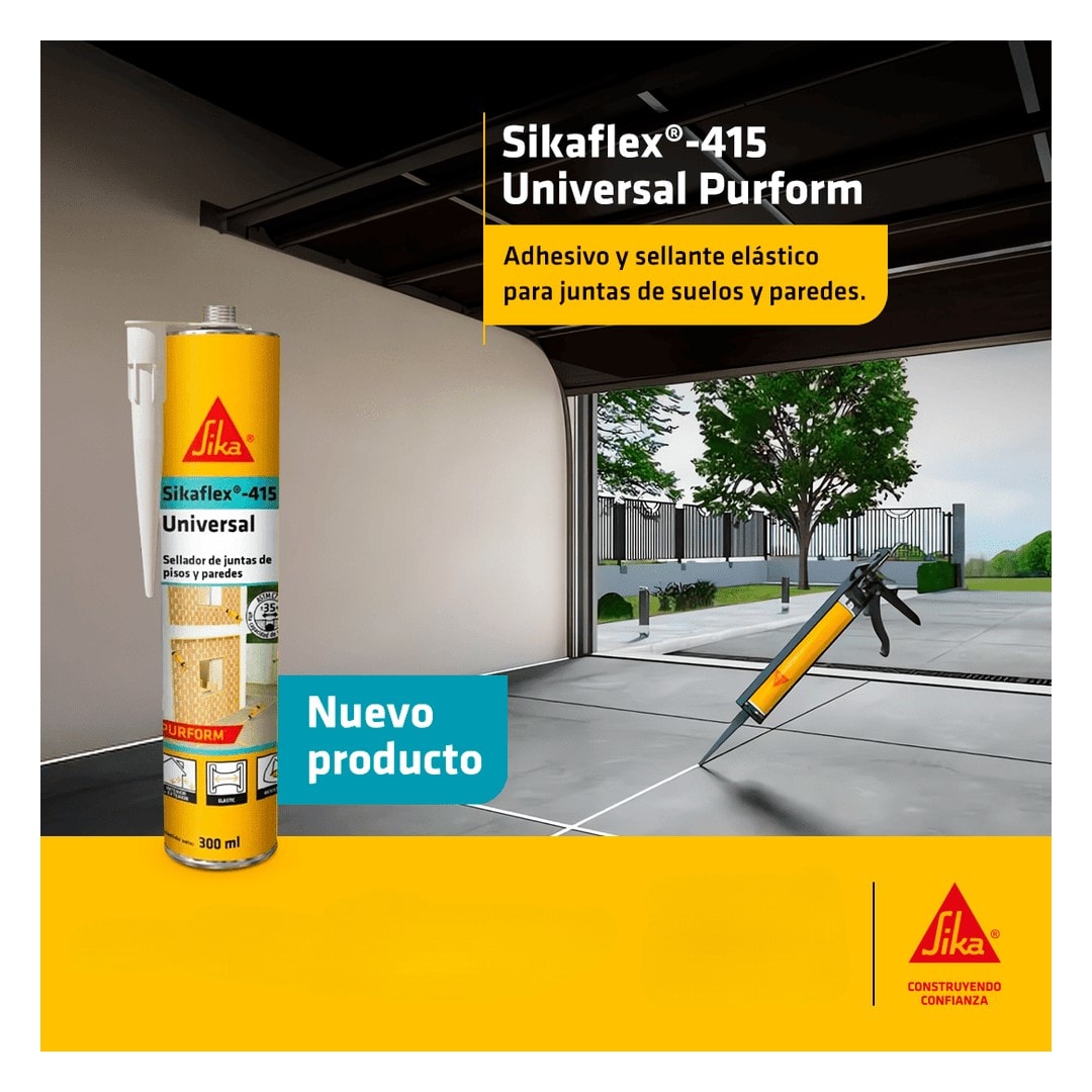 SELLADOR SIKAFLEX 415 UNIVERSAL BLANCO 300ML SIKA2