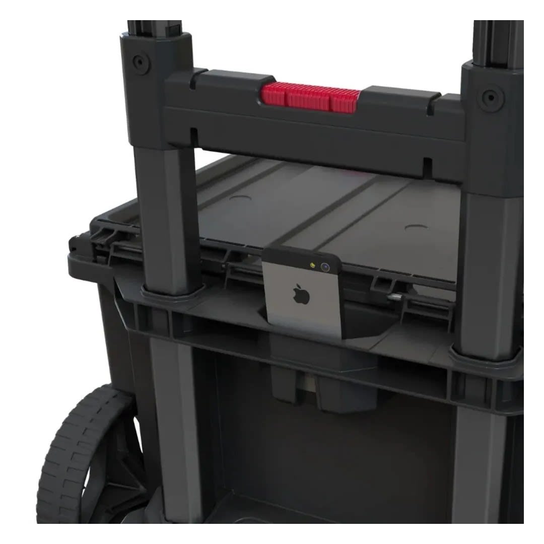 TORRE CAJAS DE HERRAMIENTAS STACK&ROLL 3 EN 1 NEGRO/ROJO KETER2