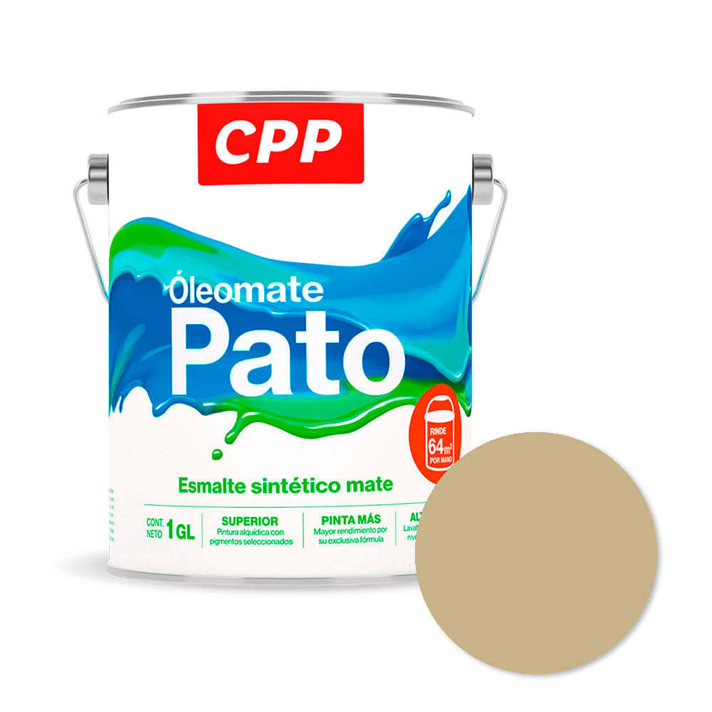 PINTURA OLEO MATE BLANCO 1 GAL CPP
