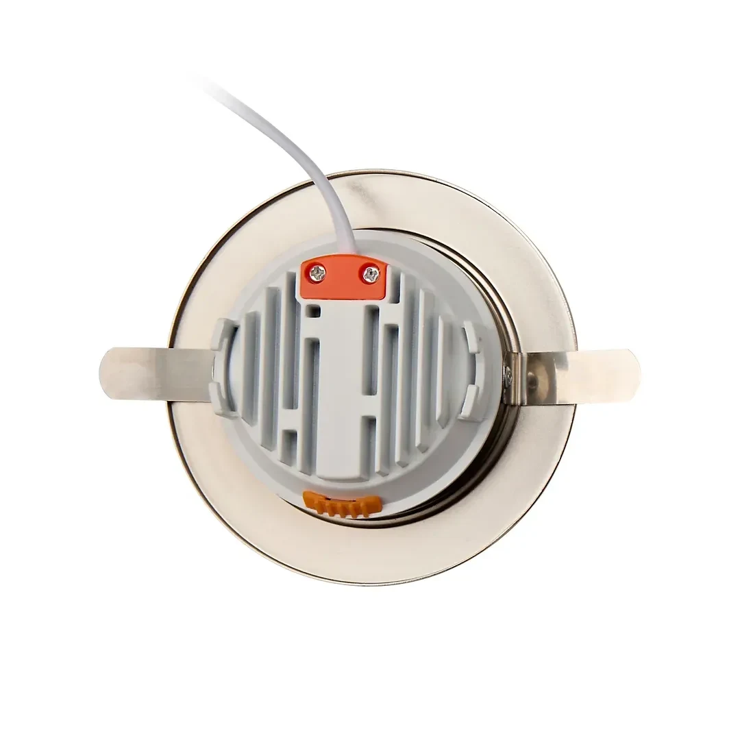 SPOT LED CAJA OCTOGONAL 14W 11CM 3CCT GRIS ORANGE3