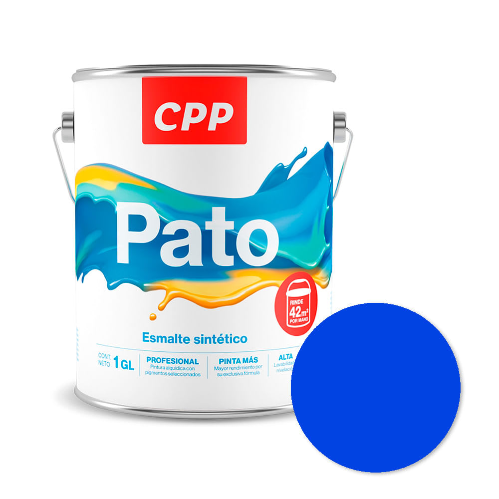 ESMALTE PATO AZUL ULTRAMAR 1 GALON CPP1