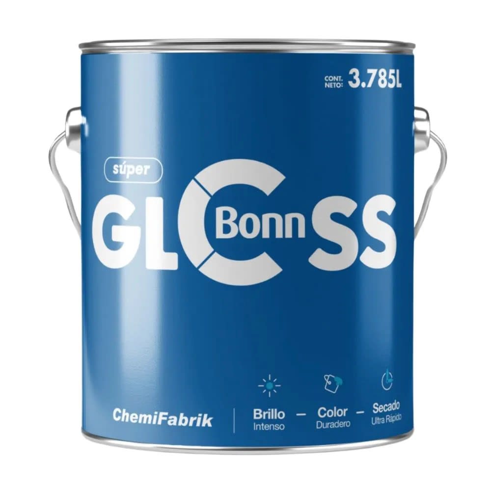 ESMALTE BRILLANTE BONN GLOSS BLANCO 1 GAL1