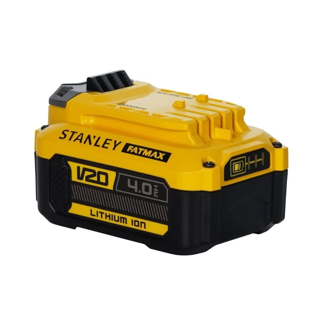 TALADRO PERCUTOR 1/2'' 20V MAX + BATERIA 4AH + CARGADOR STANLEY1