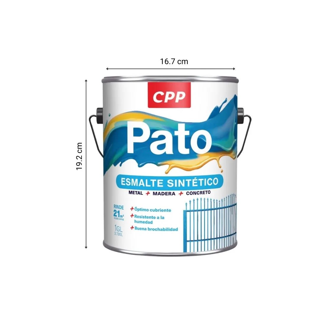 ESMALTE PATO NEGRO 1 GALON CPP3