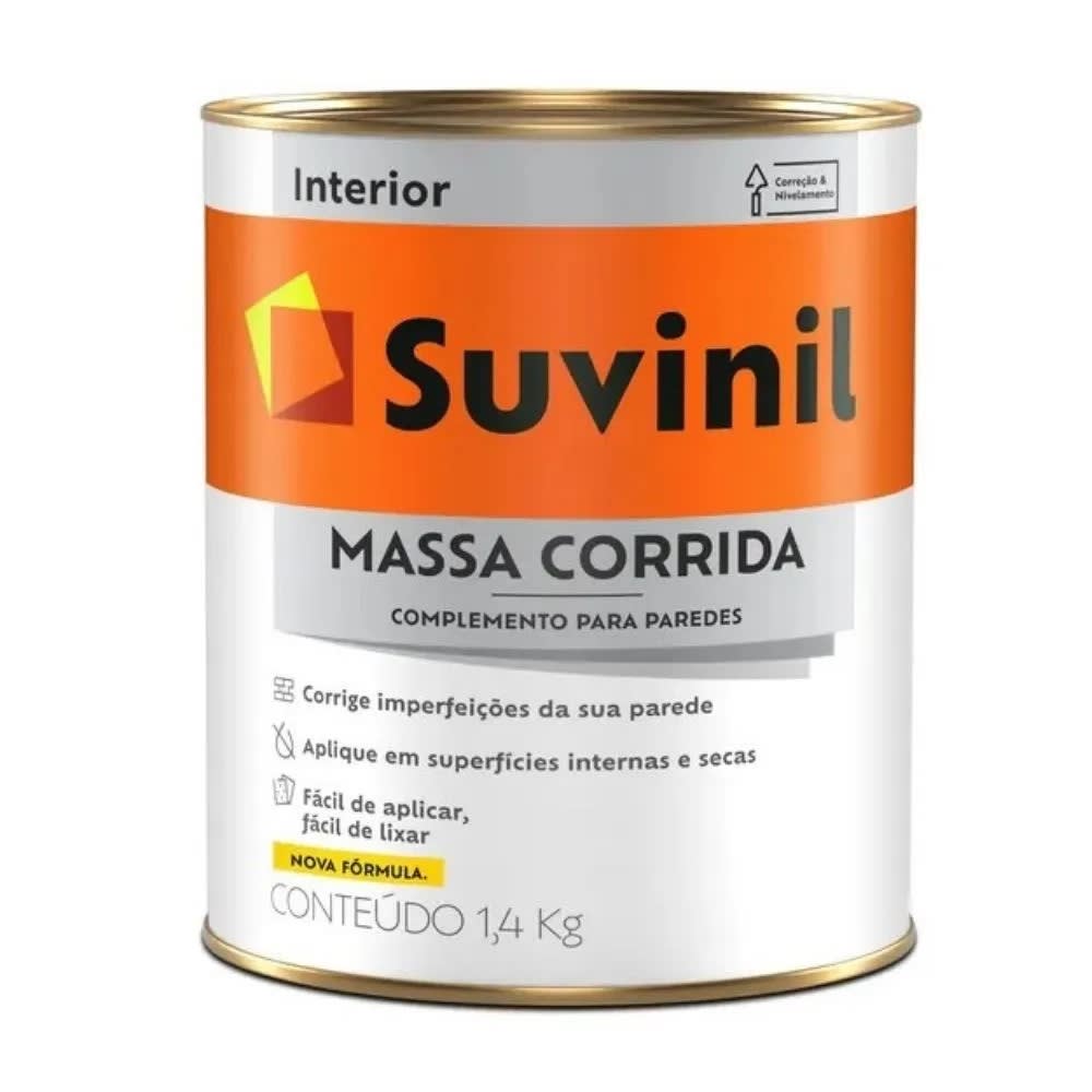 MASSA CORRIDA 1.4KG SUVINIL