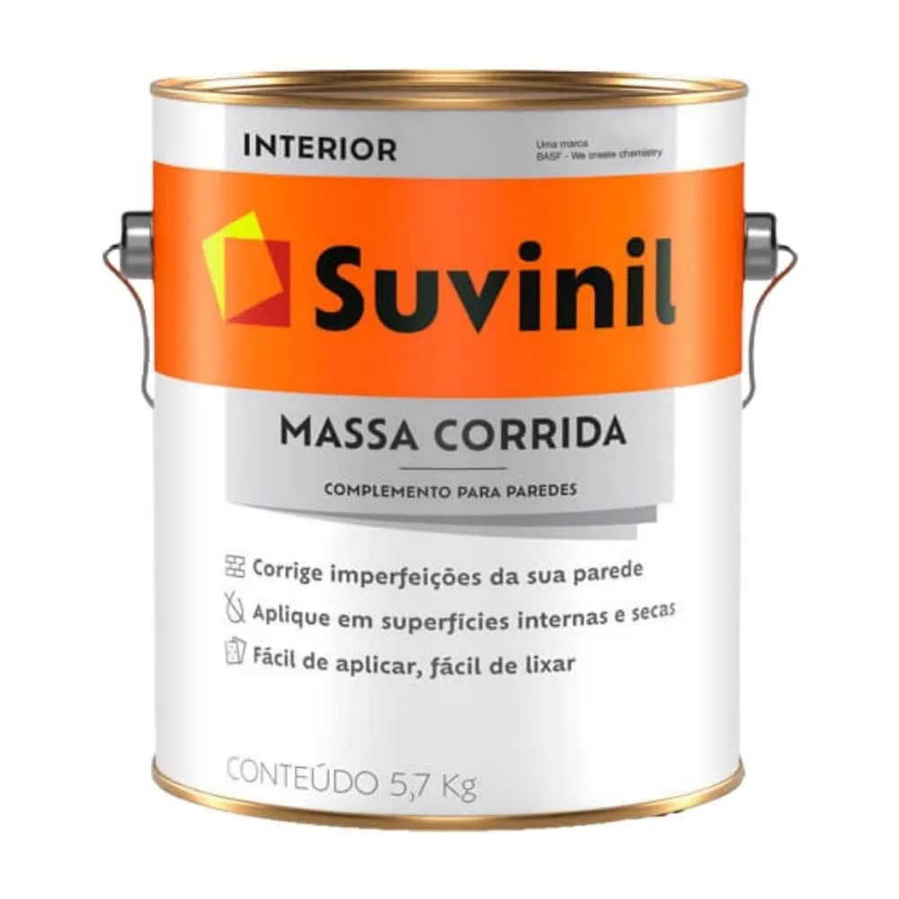 MASSA CORRIDA 5.7KG SUVINIL