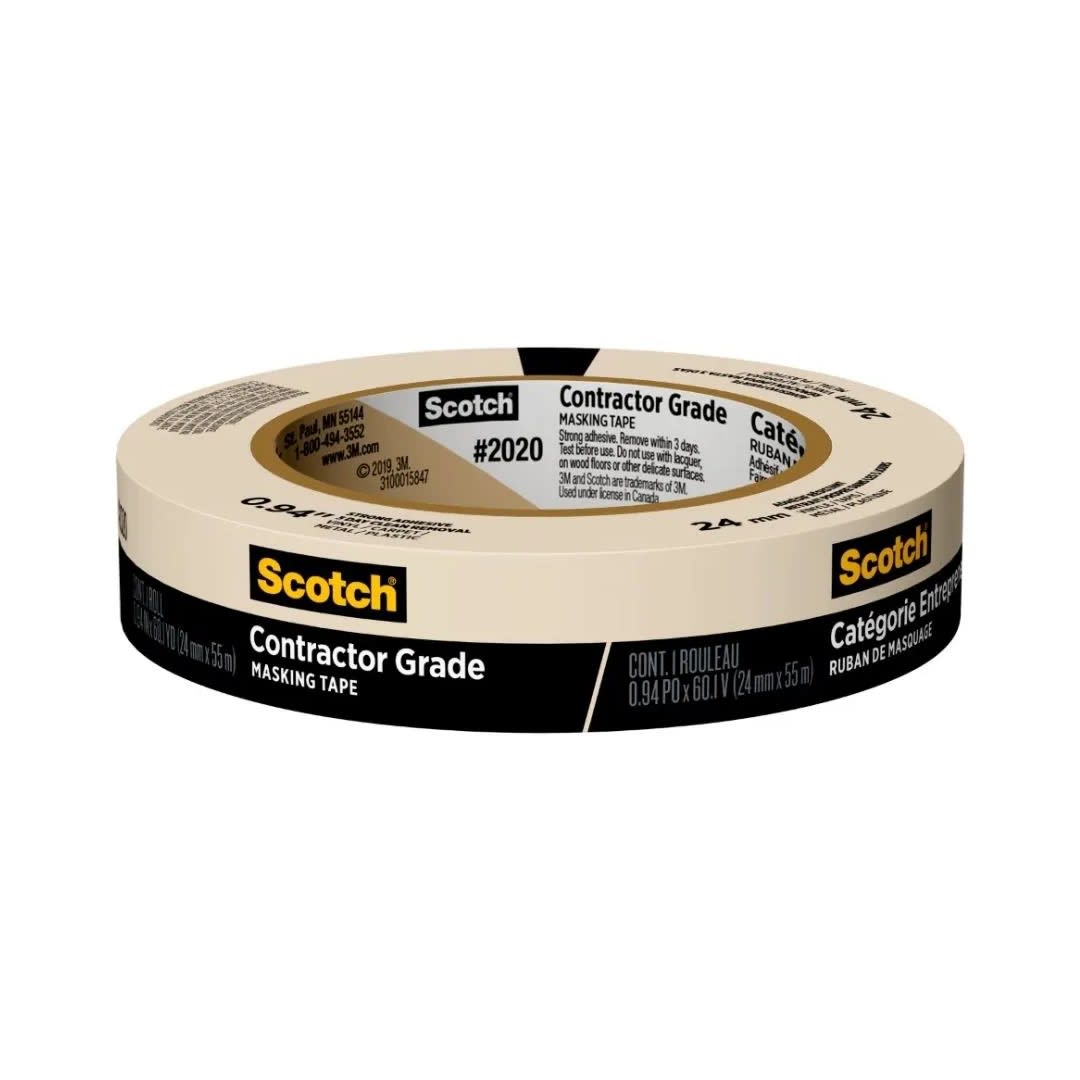 CINTA DE PAPEL MASKING PROFESIONAL 24MMX55M 3M SCOTCH