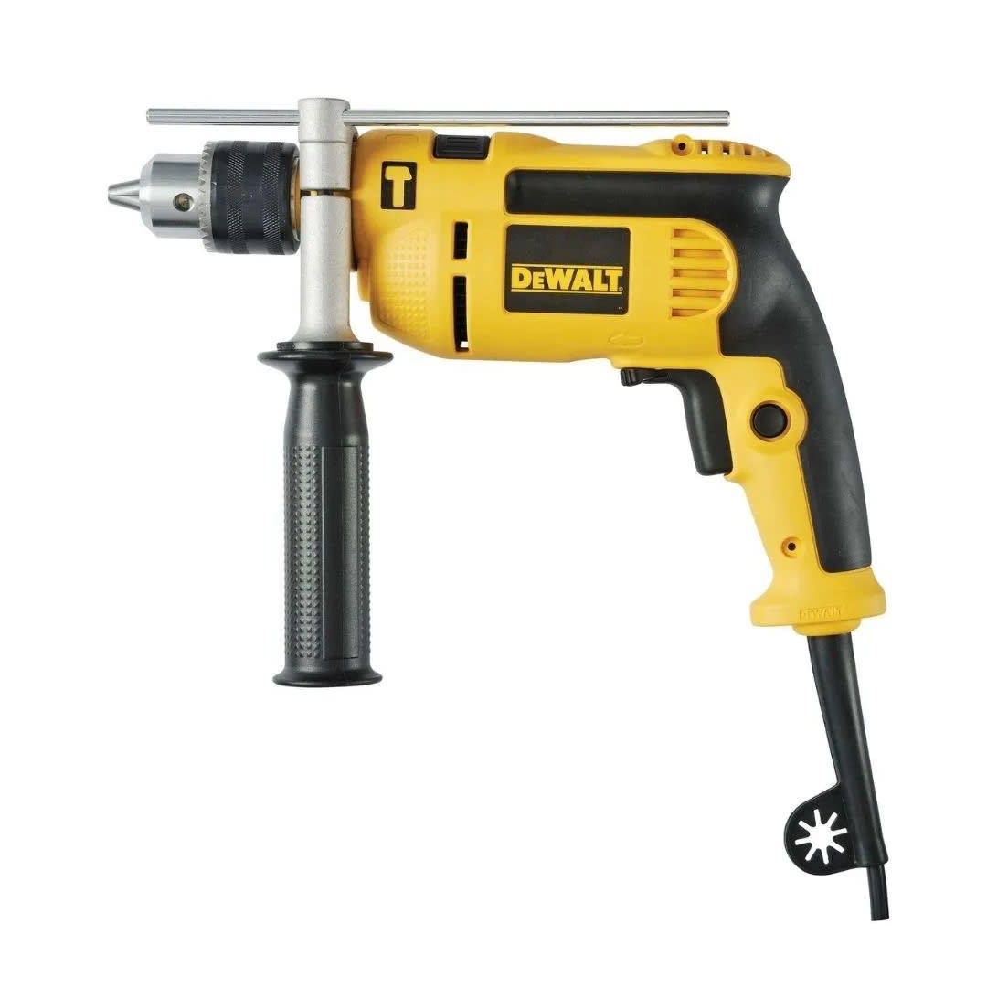 TALADRO PERCUTOR 1/2'' 710W + ESMERIL ANGULAR 4-1/2'' 750W DEWALT6