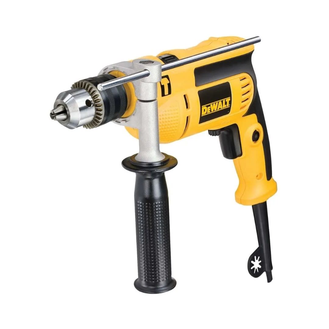 TALADRO PERCUTOR 1/2'' 710W + ESMERIL ANGULAR 4-1/2'' 750W DEWALT7