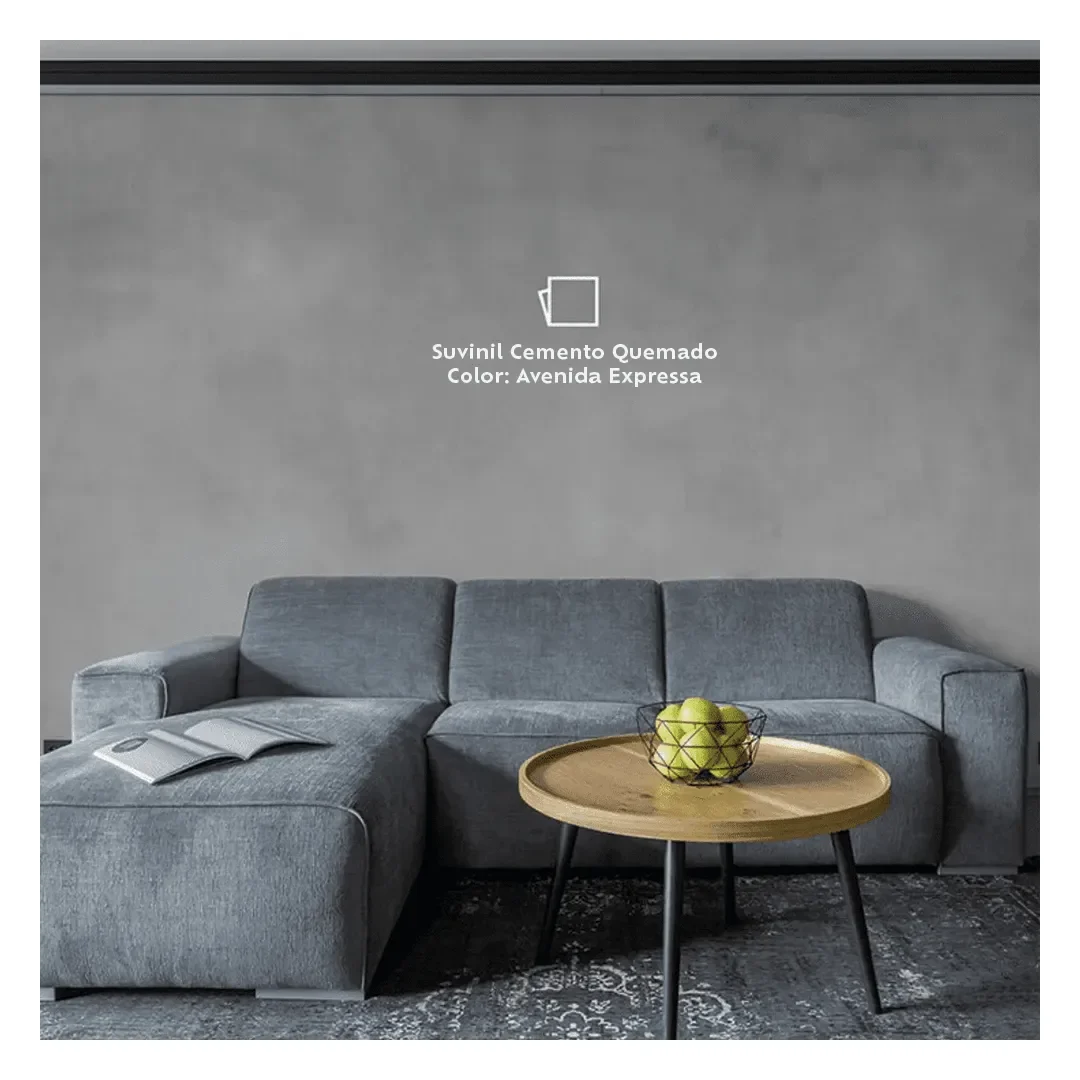 PINTURA EFECTO CEMENTO QUEMADO AVENIDA EXPRESA 5KG SUVINIL2