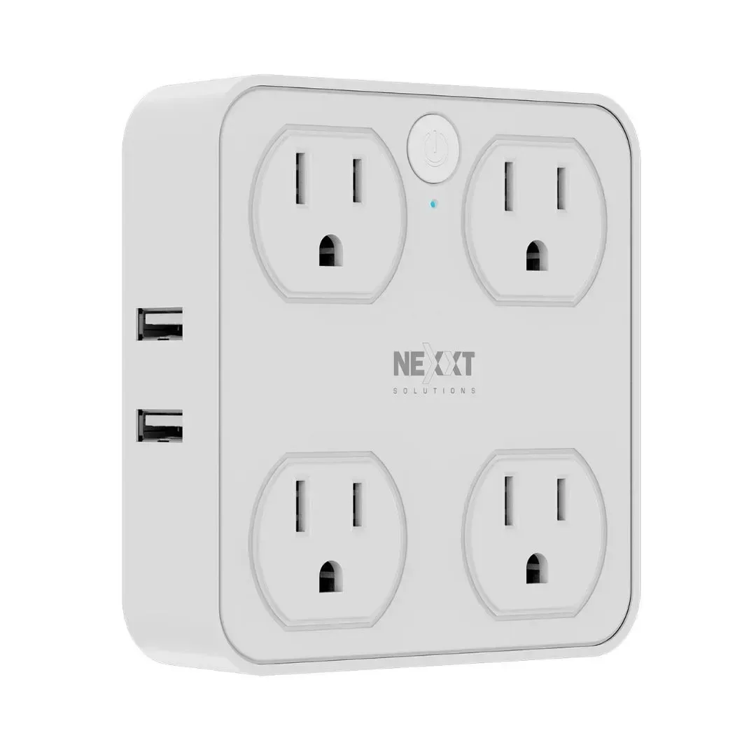 ENCHUFE SMART 4 TOMAS 2 USB-A Y 2 USB-C NEXXT SM1