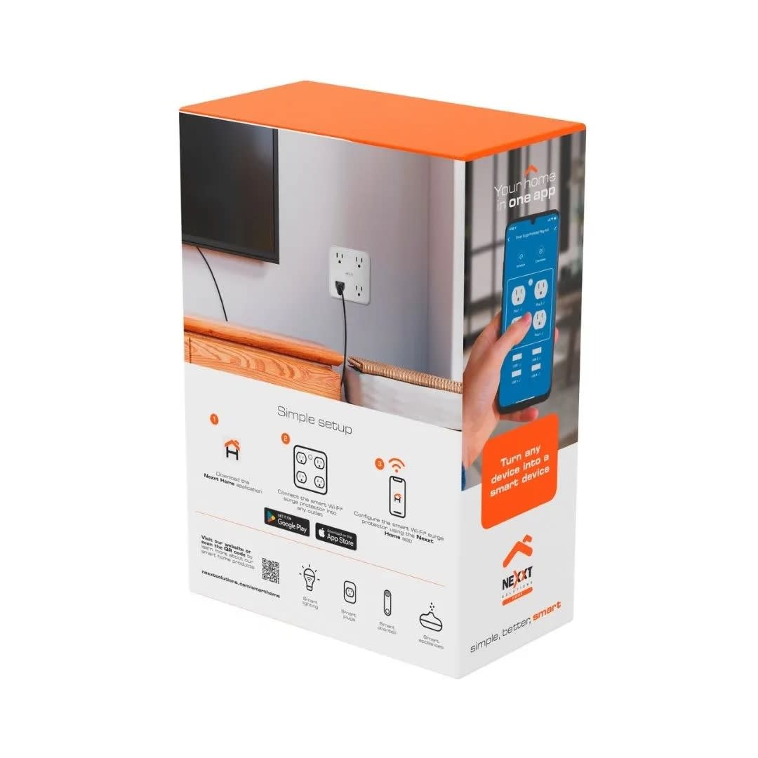 ENCHUFE SMART 4 TOMAS 2 USB-A Y 2 USB-C NEXXT SM4