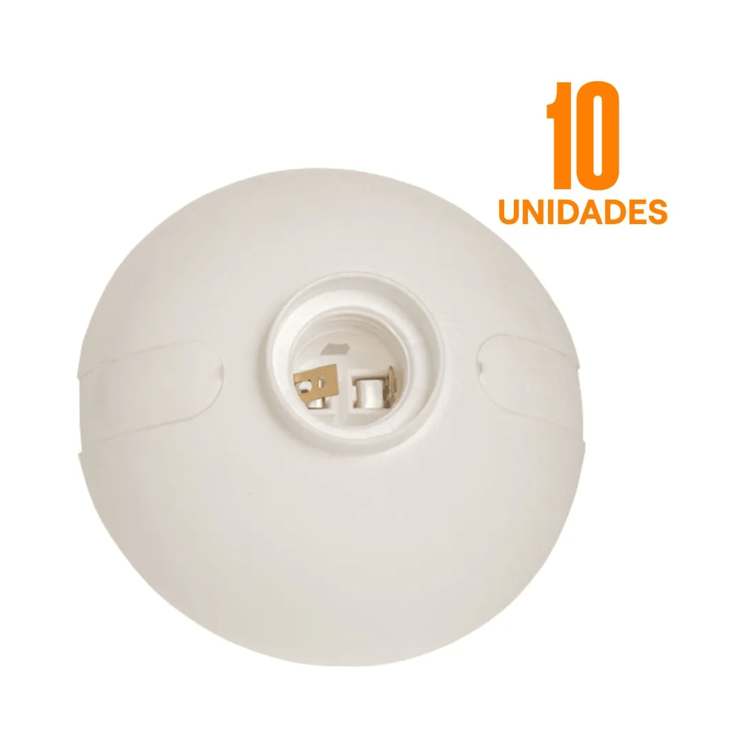 PACK DE 10 SOCKETS OVALADOS PARA LUMINARIAS LED COLOR BLANCO Y NOCCE MILANO WERKEN3