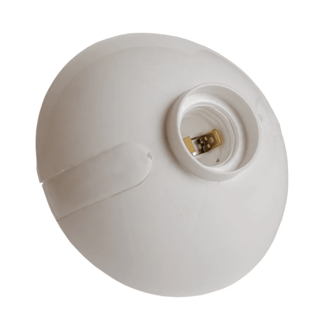 PACK DE 10 SOCKETS OVALADOS PARA LUMINARIAS LED COLOR BLANCO Y NOCCE MILANO WERKEN2