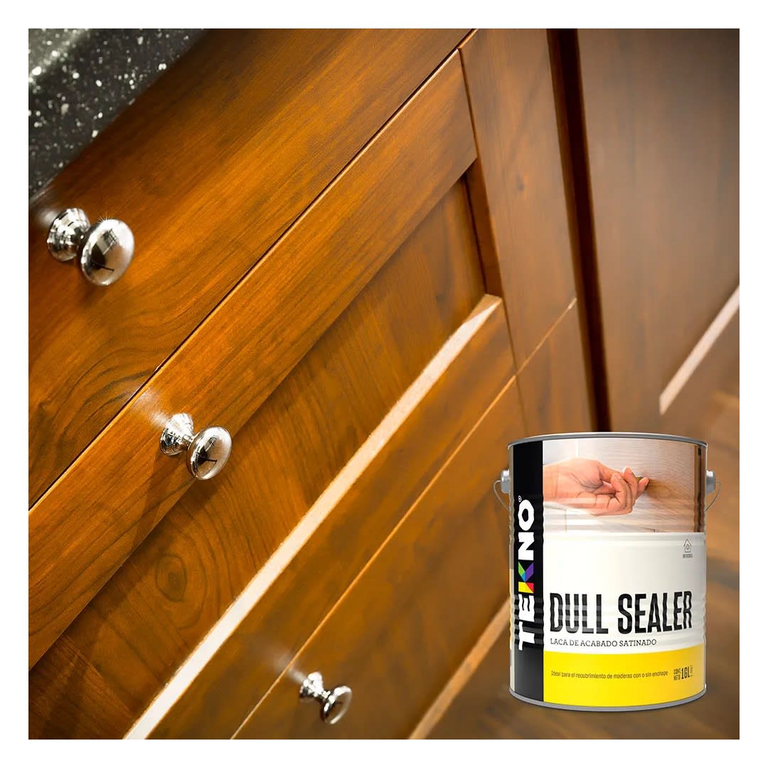 SELLADOR BRILLANTE DE MADERA 1 GALON TRANSPARENTE TEKNO1