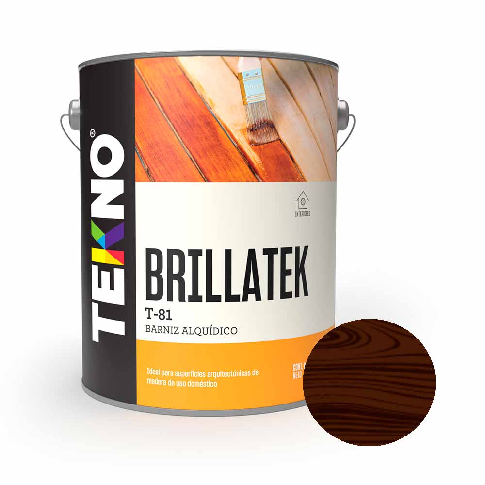 BARNIZ T-81 NOGAL 1 GALON TEKNO1