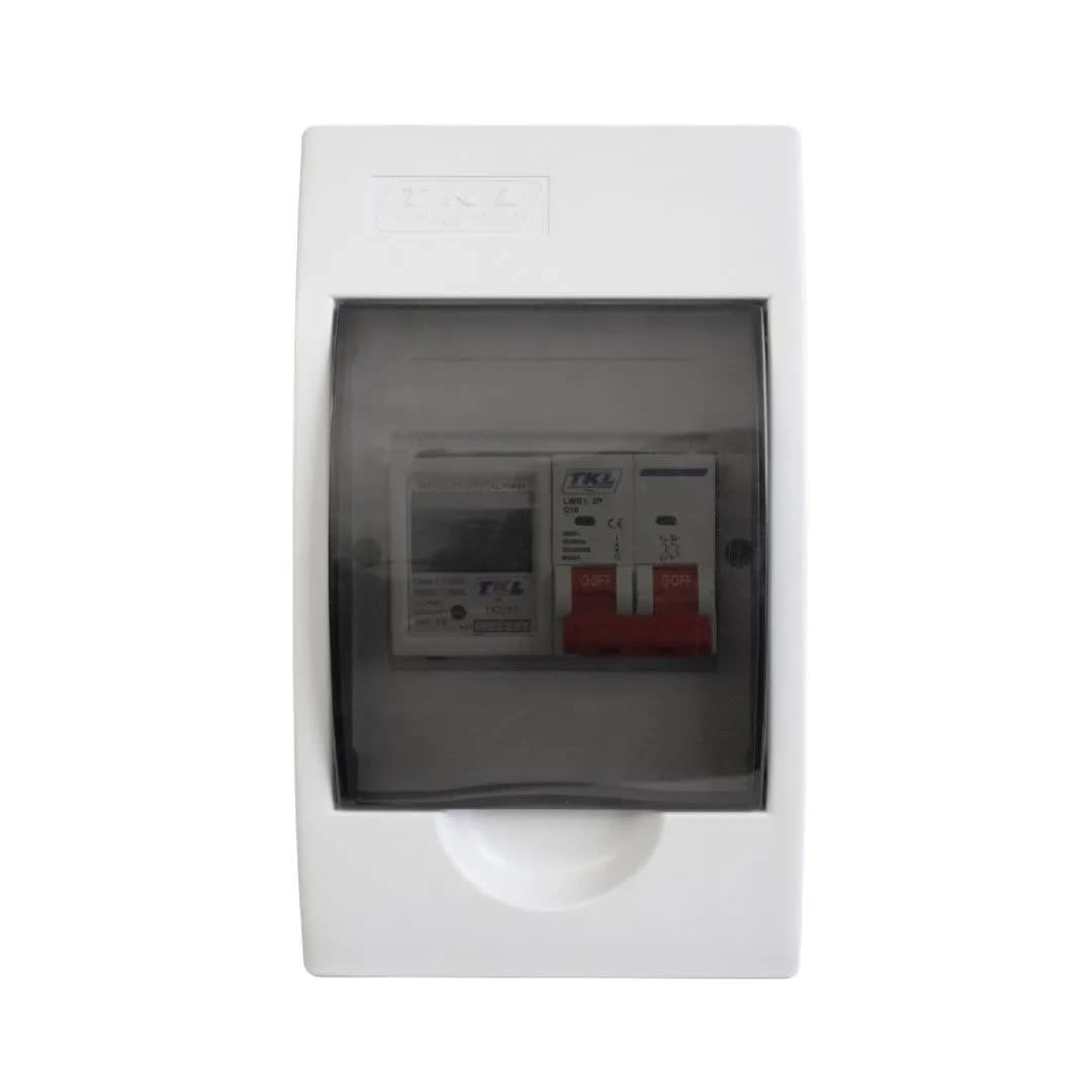 KIT DIGITAL TKL TABLERO ADOSABLE 4 POLOS LLAVE 2X25 + MEDIDOR DIGITAL SM2